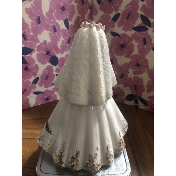 Vtg JOSEF ORIGINALS "Bride" Black Eyes Romance Series White Gown - Picture 3 of 7